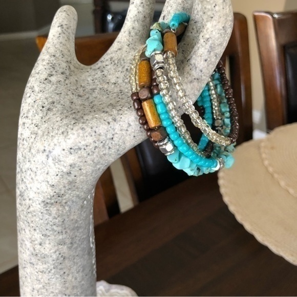 Multicolored Bangle Bracelet - Picture 2 of 4